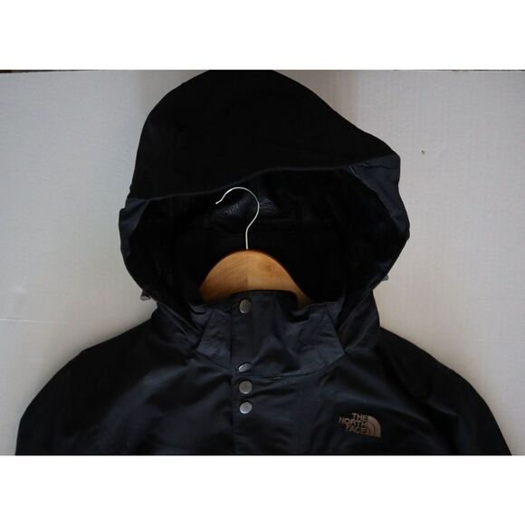 The North Face Women Sz L Black HyVent Removable Hood Snow Ski Jacket - Picture 8 of 16